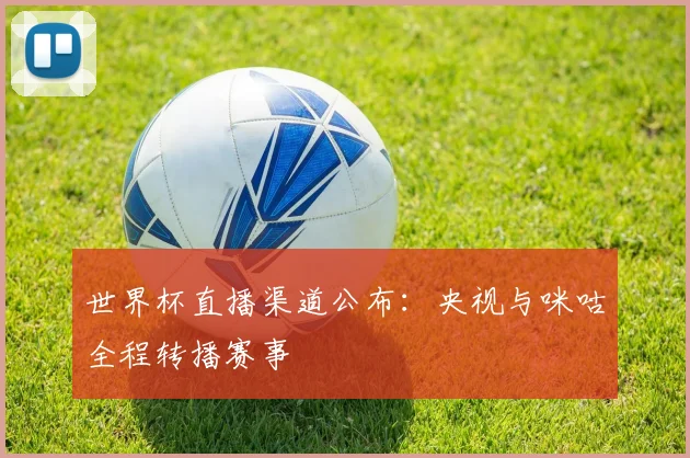 世界杯直播渠道公布:央视与咪咕全程转播赛事