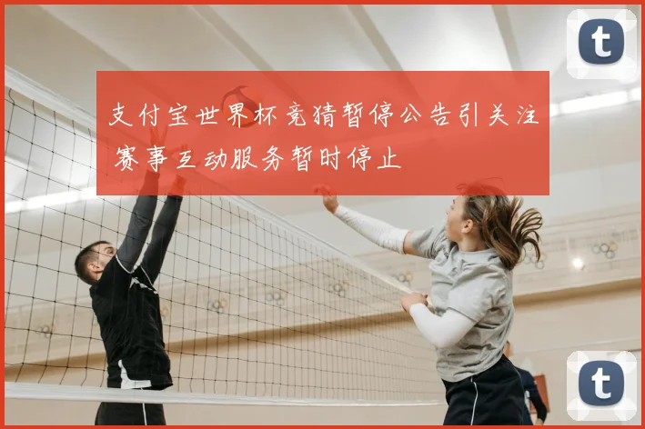 支付宝世界杯竞猜暂停公告引关注 赛事互动服务暂时停止